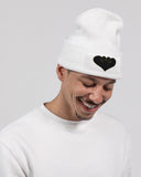 2 Hearts One Love Solid Knit Beanie | Sportsman