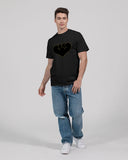 2 Hearts One Love Unisex Heavy Cotton T-Shirt | Gildan