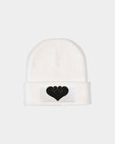 2 Hearts One Love Solid Knit Beanie | Sportsman