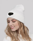 2 Hearts One Love Solid Knit Beanie | Sportsman