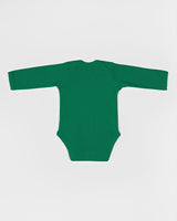 B-U Black Unique Infant Long Sleeve Baby Rib Bodysuit | Rabbit Skins